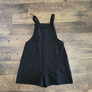 Black Sleeveless Jumpsuit